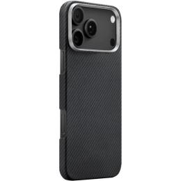 Чохол-накладка EpiK Apple iPhone 17 Pro Max/iPhone 18 Pro Max (6.9) EpiK PC Carbon Protection Slim with Magnetic Fit Black (00000085091_1)