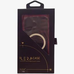 Чохол-накладка iLera Case with MagSafe для Apple iPhone 16 Transparent (iLGCLCa16)