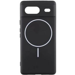 Чохол-накладка Google Pixel 7a Lakshmi Silicone Cover Full Camera (AA) with Magnetic Fit Black (00000078221_7)