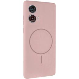 Чохол-накладка Lakshmi Motorola Edge 50 Fusion Lakshmi Silicone Cover Full Camera (AA) with Magnetic Fit Pink Sand (00000080423_8)