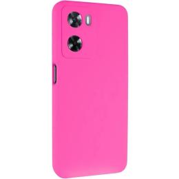 Чохол-накладка Lakshmi Oppo A57s/A77s Lakshmi Silicone Cover Full Camera (AAA) Barbie Pink (00000066987_7)