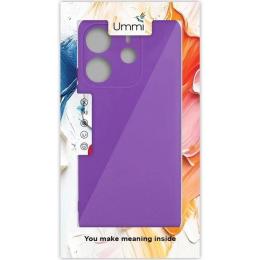 Чохол-накладка Xiaomi Redmi Note 14 4G (Europe version) Ummi Silicone CoverFull Camera (AA) Purple (00000084824_4)