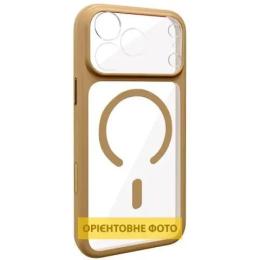 Чохол-накладка GETMAN Apple iPhone 12 Pro Max (6.7) GETMAN Moon Clear with Magnetic Fit Brown (00000084762_3)