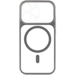 Чохол-накладка GETMAN Apple iPhone 14 Pro Max (6.7) GETMAN Moon Clear with Magnetic Fit Black (00000084768_1)
