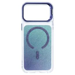 Чохол-накладка EpiK Apple iPhone 15 Pro (6.1) EpiK TPU + PC Jewel Sparkle with Magnetic Fit Royal Blue (00000084792_6)