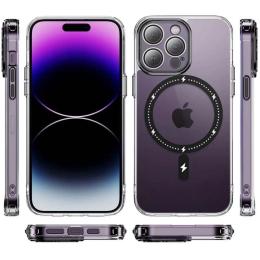 Чохол-накладка EpiK Apple iPhone 13 Pro (6.1) EpiK TPU + PC Undine with Magnetic Fit Black (00000078135_1)