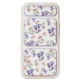 Чохол-накладка EpiK Apple iPhone 16 Pro Max (6.9) EpiK TPU Panel Stand Floral Breeze (00000085578_3)
