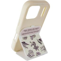 Чохол-накладка Apple iPhone 17 Pro (6.3) EpiK TPU Panel Stand Floral Sketch (00000085580_4)