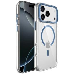 Чохол-накладка EpiK Apple iPhone 17 Pro (6.3) EpiK TPU Space Case Apex with Magnetic Fit Navy Blue (00000081135_3)