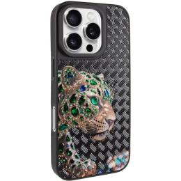 Чохол-накладка Apple iPhone 16 Pro (6.3) EpiK TPU + PC Crystal Hunt with Magnetic Fit Black (00000085162_1)