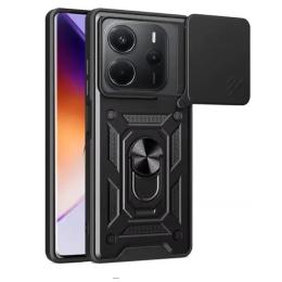 Чохол-накладка Ummi Xiaomi Redmi Note 14 Pro 4G Ummi Camshield Serge Ring Black (00000080733_7)