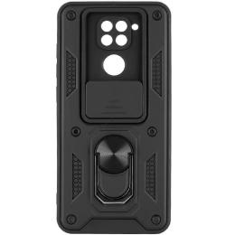 Чохол-накладка Ummi Xiaomi Redmi Note 9/Redmi 10X Ummi Camshield Serge Ring Black (00000080737_7)