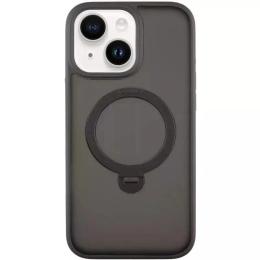 Чохол-накладка Ummi Apple iPhone 14/iPhone 13 (6.1) Ummi Colorful with Magnetic Fit HQ Ring Black (00000082704_1)