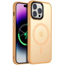 Чохол-накладка Apple iPhone 12 Pro Max (6.7) Ummi Colorful with Magnetic Fit Orange (00000082688_4)