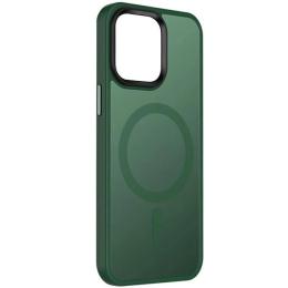 Чохол-накладка Apple iPhone 13/iPhone 14 (6.1) Ummi Colorful with Magnetic Fit Dark Green (00000082689_2)