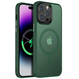 Чохол-накладка Ummi Apple iPhone 13 Pro Max (6.7) Ummi Colorful with Magnetic Fit Dark Green (00000082691_2)