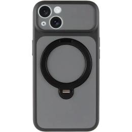 Чохол-накладка Apple iPhone 13 (6.1) Ummi Full Camera with Magnetic Fit HQ Ring Black (00000086663_2)