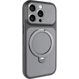 Чохол-накладка Ummi Apple iPhone 13 Pro (6.1) Ummi Full Camera with Magnetic Fit HQ Ring Black (00000086664_1)