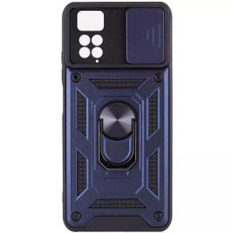 Чохол-накладка Ummi Xiaomi Redmi Note 11 Pro 4G/5G/Note 11E Pro/ 12 Pro 4G Ummi Camshield Serge Ring Navy (00000080731_6)