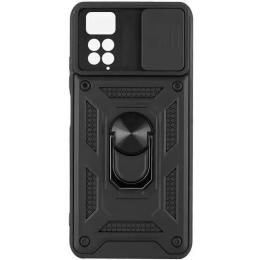 Чохол-накладка Ummi Xiaomi Redmi Note 11 Pro 4G/5G/Note 11E Pro/ 12 Pro 4G Ummi Camshield Serge Ring Black (00000080731_7)