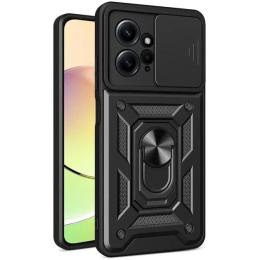Чохол-накладка Ummi Xiaomi Redmi Note 12 4G Ummi Camshield Serge Ring Black (00000080804_7)
