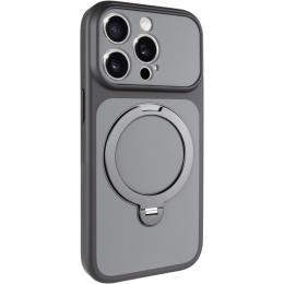Чохол-накладка Ummi Apple iPhone 13 Pro Max (6.7) Ummi Full Camera with Magnetic Fit HQ Ring Black (00000086665_1)