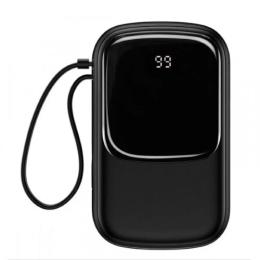 Зовнішній портативний акумулятор Baseus Qpow 10000mAh (BS-P1001L) Black 15W