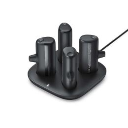 Зовнішній портативний акумулятор Veger Pogo (W007CK) set 4 x 5000 mAh Black