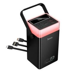 Зовнішній портативний акумулятор Hoco DB103A 60000mAh Black 65W
