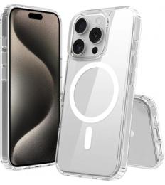 Чохол-накладка Apple iPhone 15 Pro Max Re: view OBLIQ with MagSafe Transparent (00000020324)