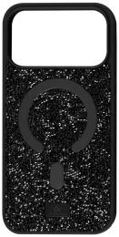 Чохол-накладка Apple iPhone 17 Pro/18 Pro The Bling World Rock Diamond with MagSafe Black (009413-01)