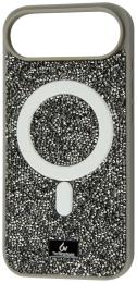Чохол-накладка Apple iPhone Air The Bling World Rock Diamond with MagSafe Black (009414-01)