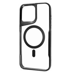 Чохол-накладка Apple iPhone 15 Pro Max Fibra Absolute case with MagSafe Black Titanium (110902-4)