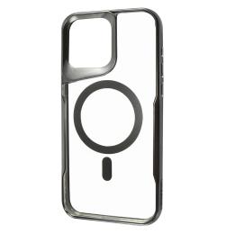 Чохол-накладка Apple iPhone 15 Pro Max Fibra Absolute case with MagSafe Natural Titanium (110902-1)