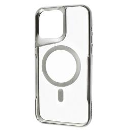 Чохол-накладка Apple iPhone 15 Pro Fibra Absolute case with MagSafe White Titanium (110901-2)