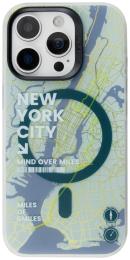 Чохол-накладка Apple iPhone 16 Pro Benks Magnetic City Case New York (112378-1)