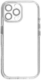 Чохол-накладка Apple iPhone 13 Pro Max Fibra Bling Side edge Case Silver (109399-1)