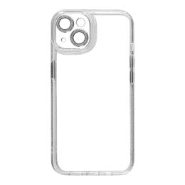 Чохол-накладка Apple iPhone 14 Fibra Bling Side edge Case Silver (109400-1)