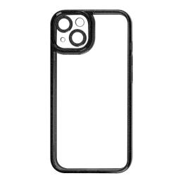 Чохол-накладка Apple iPhone 15 Fibra Bling Side edge Case Black (110138-4)
