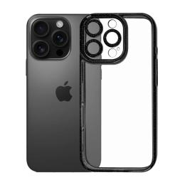 Чохол-накладка Apple iPhone 16 Pro Max Fibra Bling Side edge Case Black (111711-1)