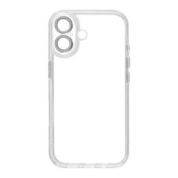Чохол-накладка Apple iPhone 16 Fibra Bling Side edge Case Silver (111713-2)