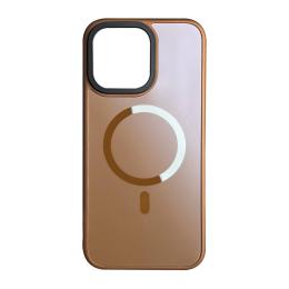 Чохол-накладка Apple iPhone 16 Fibra ArcLine Case with MagSafe Brown (010085-03)