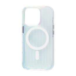 Чохол-накладка Apple iPhone 14 Pro Fibra Aura Case with MagSafe Blu-ray (112188-1)