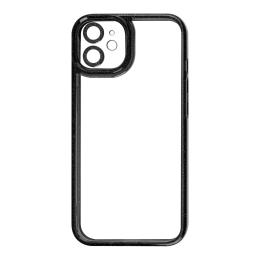 Чохол-накладка Apple iPhone 12 Fibra Bling Side edge Case Black (109394-4)