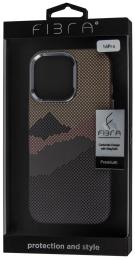 Чохол-накладка Apple iPhone 16 Fibra Carbonite Design with MagSafe Design 19 (112426-16)