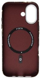 Чохол-накладка Apple iPhone 16 Fibra Carbonite Design with MagSafe Design 21 (112426-18)