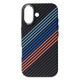 Чохол-накладка Apple iPhone 16 Fibra Carbonite Design with MagSafe Design 8 (112426-8)