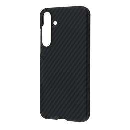 Чохол-накладка Samsung Galaxy S25 Fibra Carbonite case with MagSafe Black (111917-1)