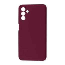 Чохол-накладка Samsung Galaxy A05S Fibra Full Silicone Cover Marsala (110099-8)