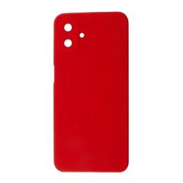 Чохол-накладка Samsung Galaxy A07 Fibra Full Silicone Cover Red (009532-08)